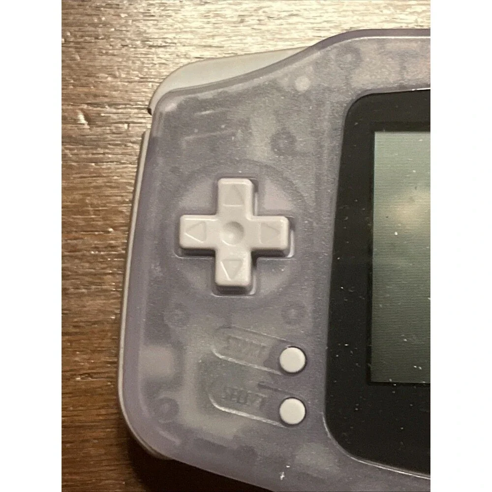 Nintendo Game Boy Advance Console System - Clear Glacier